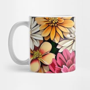 floral estilo Mug